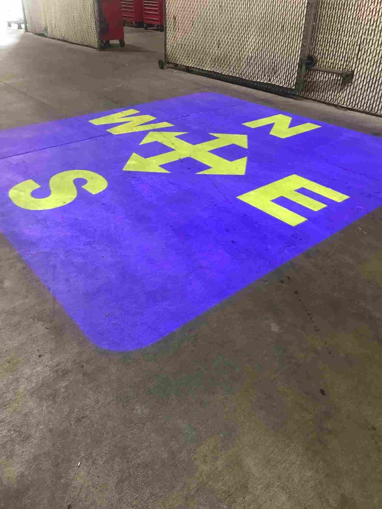 SafetyCast Directional Signage