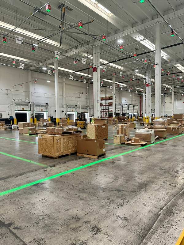 Pallet Staging Areas