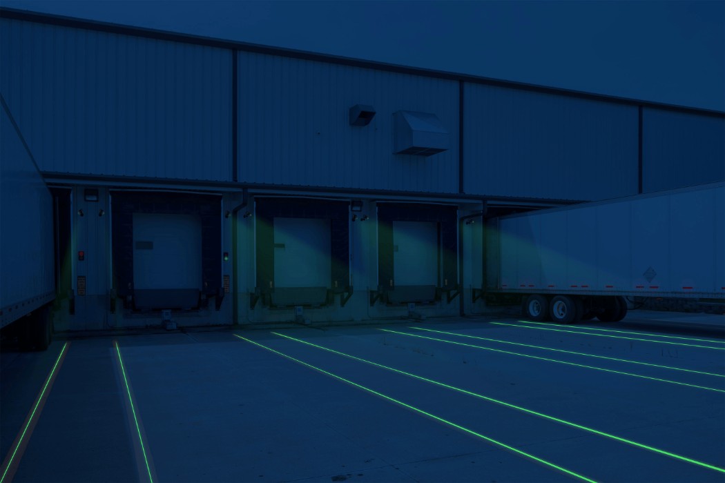DockLine Laser Truck Docking System